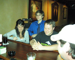 Kelly, Justin, Nathan, and a little bit of Clark